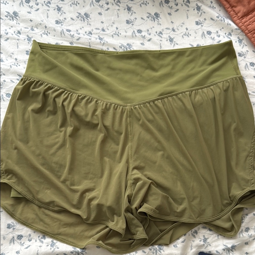 lululemon Nulu and Mesh High-rise Yoga Short